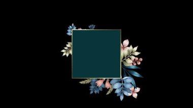 Tasarımlarınıza bu canlı çerçeveyle bir tutam çiçek zarafeti ekleyin. Davetiyeler, kartlar ve duyurular için mükemmel. Taze bir bahar havası katıyor..