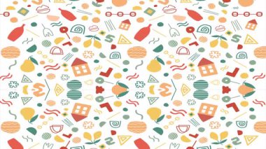 Renkli bir patlama ve soyut bir hareket hissedin! Bu neşeli animasyon deseni her projeye dinamik ve modern bir dokunuş getirir. Geçmişi ya da markası için harika.!