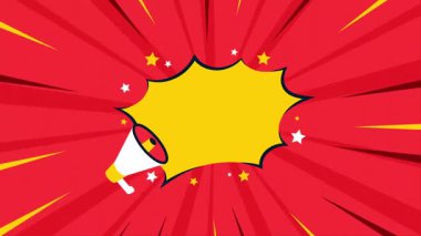 Patlayıcı turuncu ve kırmızı çizgi roman tarzı arka plan patlama efektiyle her projeye dinamik enerji eklemek için idealdir. Süper kahraman temaları ve retro tasarımları için mükemmel..