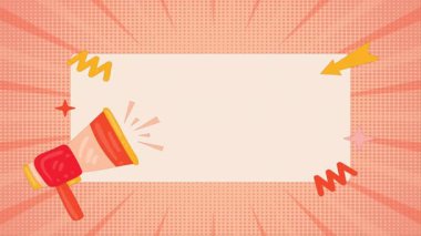 Patlayıcı turuncu ve kırmızı çizgi roman tarzı arka plan patlama efektiyle her projeye dinamik enerji eklemek için idealdir. Süper kahraman temaları ve retro tasarımları için mükemmel..