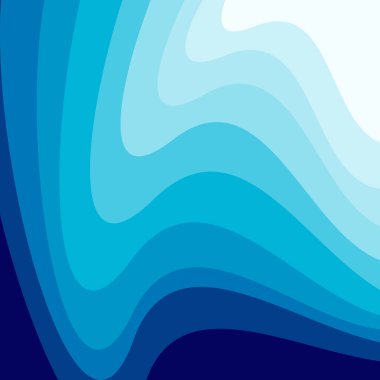 Mavi palet vektör illüstrasyonlu Geometrik arkaplan