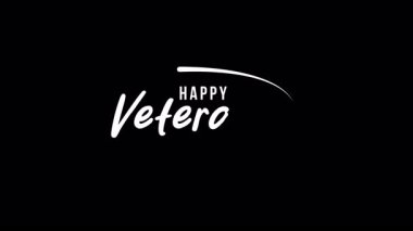 Gaziler Günü 'nün el çizimleri yeşil ekranda, Gaziler Günü video projeleri için ideal..