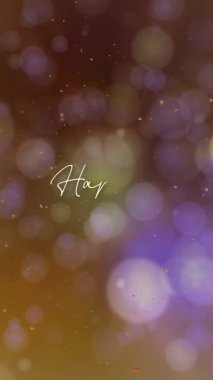 Mutlu şükran günü el yazmaları sıcak bokeh arkaplanlı, sonbahar kutlamaları, tatil mesajları ve yaratıcı video şablonları için mükemmel.