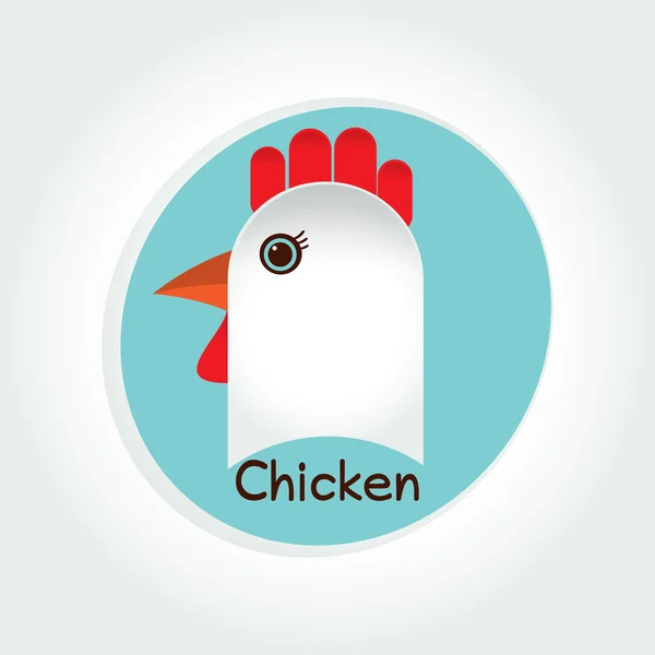 Tavuk maması logo vektör