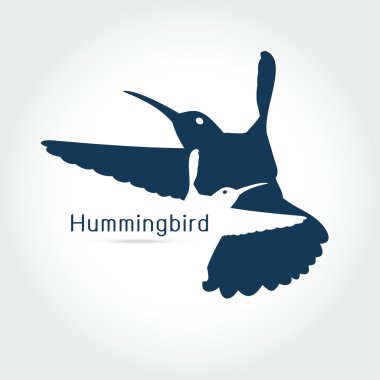 Sinekkuşu simgesi Vektör