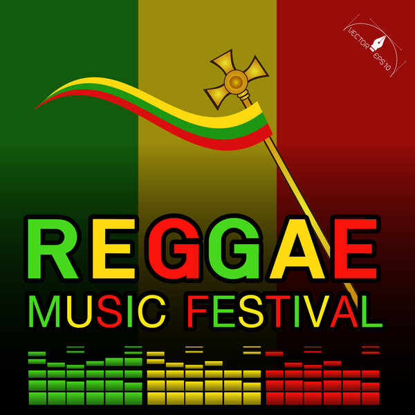 Reggae music festival Poster 