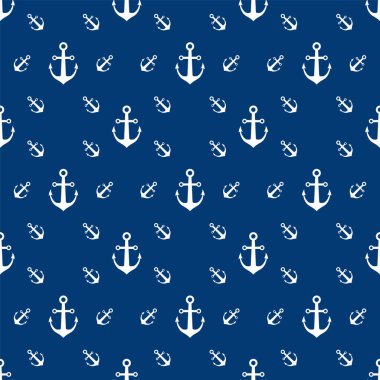 Çapalı kusursuz vektör deseni. Çapsız kalıp, duvar kağıdı, kalıp dolguları, web sayfası arkaplanı, yüzey dokusu vektör illüstrasyonu için kullanılabilir