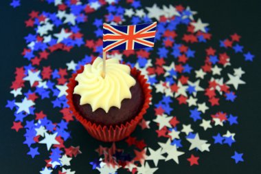 Mutlu Bağımsızlık günü cupcake