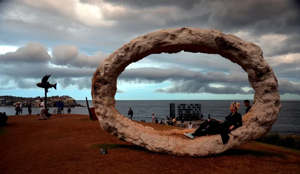 Sculpture près de la mer à Sydney — Photo