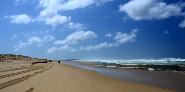 Vue Diurne Rivage Sablonneux Contre Eau Mer Ondulée Sydney Australie — Photo