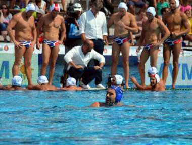 Zivko GOCIC (SRB, 3) captain of the serbian team. 