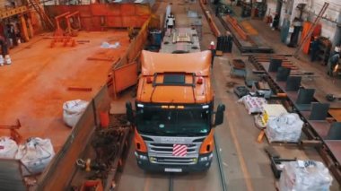 13-08-2020 Rusya, Naberezhnye Chelny: Crane fabrikası teftişi