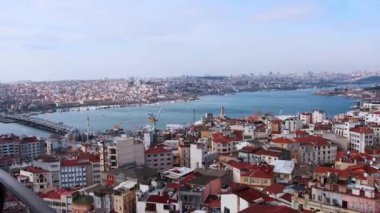 İstanbul şehir manzarası yukarıdan
