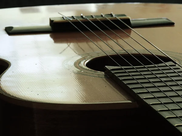 Akustische Gitarre Spanisch — Stockfoto