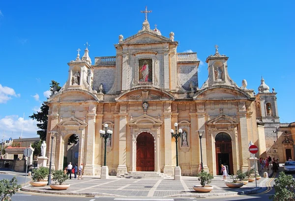 Iglesia de San Pablo en Rabat — Foto de Stock