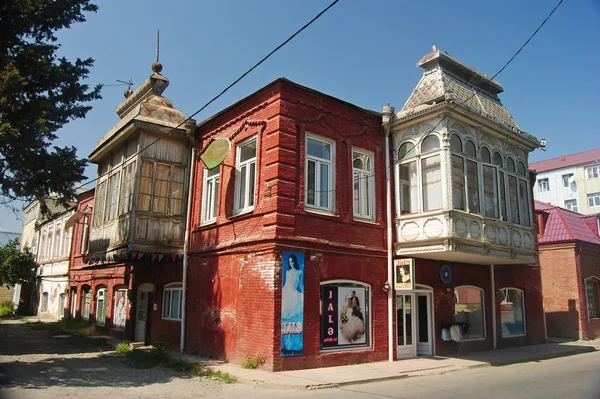 Typisk 19th-talsbyggnad i centrala Quba, Azerbajdzjan — Stockfoto