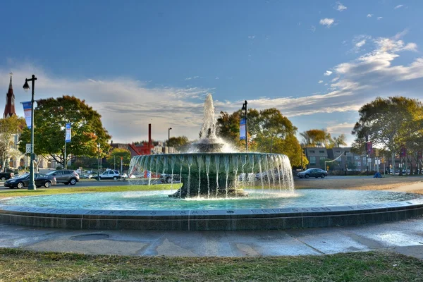 Ericsson fountain in Philadelphia, PA. — Stock Photo, Image