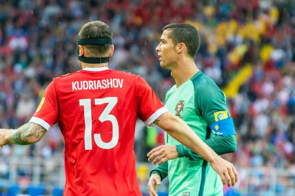 ロシアのカザン 2017年6月28日 ポルトガル代表チームキャプテン