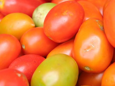 Piyasada taze domates