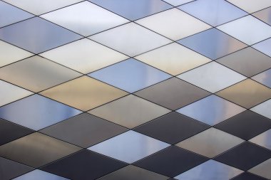 Metal doku arka plan. Soyut mimari desen. Renkli metaller plakaları