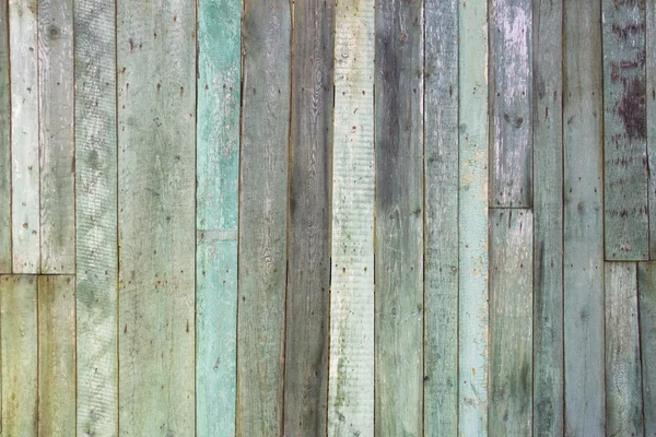 Vintage shabby turquoise weathered painted wood texture as background — Stock Photo, Image