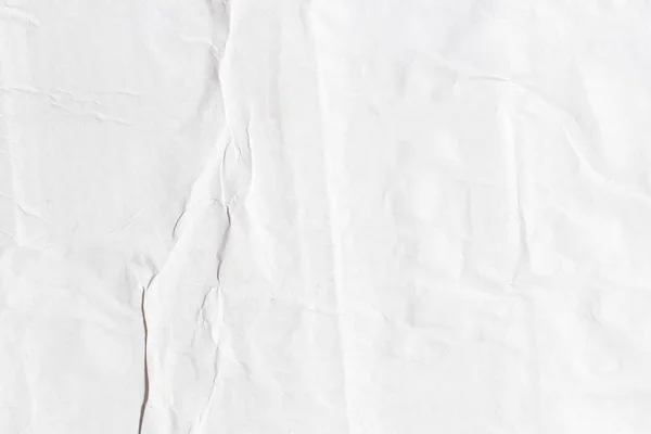 Oud wit papier gescheurd papier achtergrond blanco gerimpelde kreukelige posters grunge texturen oppervlak — Stockfoto