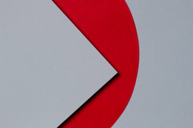 Soyut renkli kağıt dokusu arkaplanı. Açık mavi ve kırmızı renkli geometrik şekiller ve çizgiler