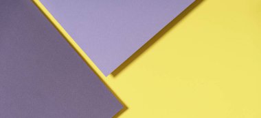 Soyut geometrik arka plan sarı ve gri renklerde. Aydınlatıcı moda sarı ve nihai gri arkaplan