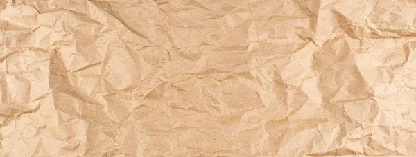 Recycled brown paper background texture banner background — Stock Photo, Image
