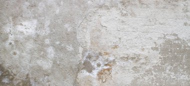 Basit eski kirli doku afiş arkaplanı, gri beton duvar parçası