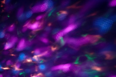 Duvardaki soyut neon ışıkları