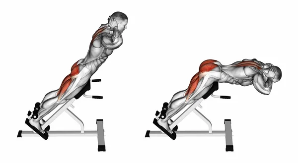Hyperextension egzersiz fitness
