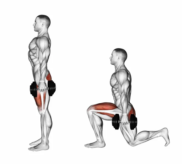 Dambıllı Lunges