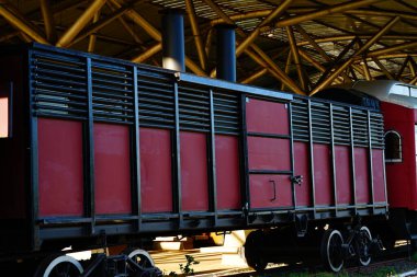 Tren vagonu Carahue Müzesi 'nde.