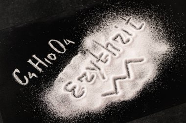 Keto ve şeker hastaları için eritritol tatlandırıcı, doğal, kalorisiz tatlandırıcı.