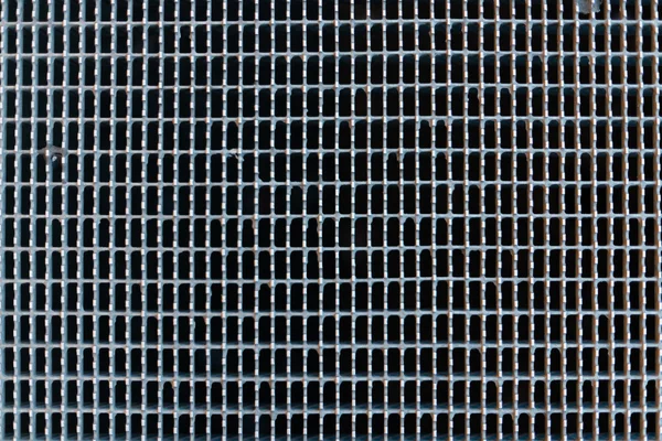 Iron grid with rectangular pattern — Stock Photo, Image