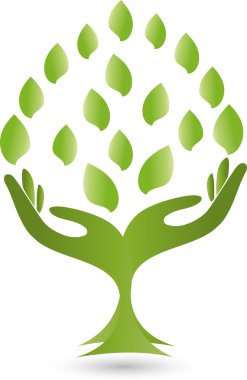 Logo, el, Blatt, Heilpraktiker