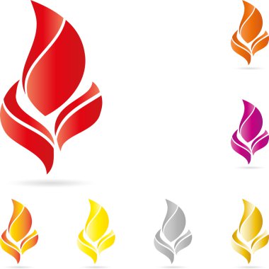 Feuer, alev, Logo, yangın
