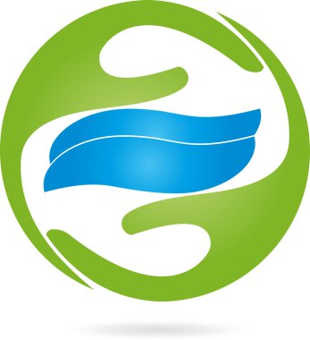 Logo, el, Wellen, Wasser