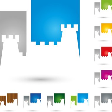 Logo, Turm, Schloss, Burg