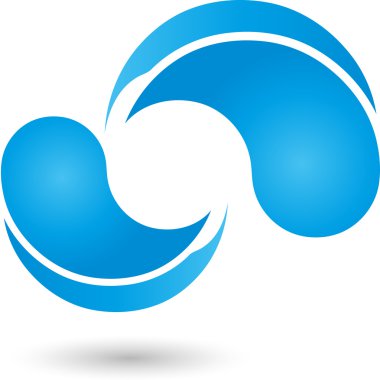 Wassertropfen, Tropfen, Wasser, Logo