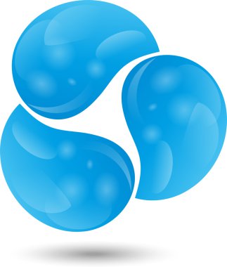 Logo, Wassertropfen, Tropfen, Drei Tropfen