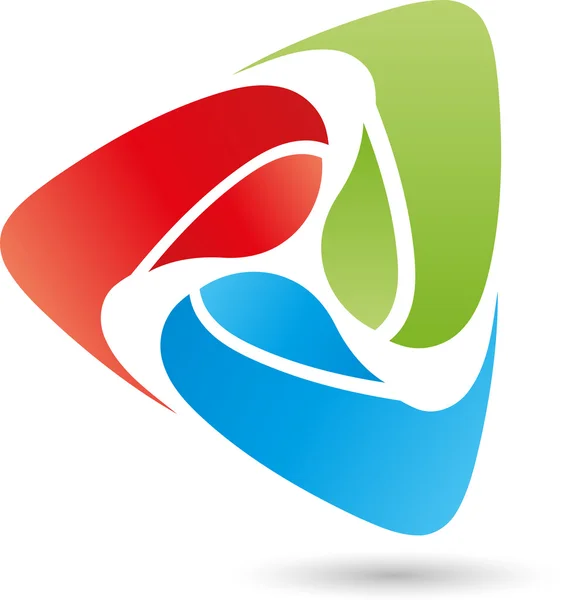 Tropfen, Logo, Digital, TI — Vetor de Stock