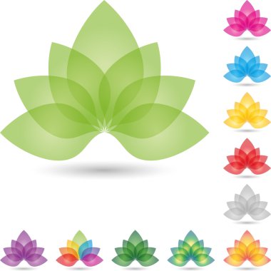 Logo, Blatt, Blume, Heilpraktiker