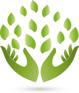 Logo, el, Blatt, Heilpraktiker