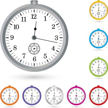 Stoppuhr, Logo, Uhr, Zeit