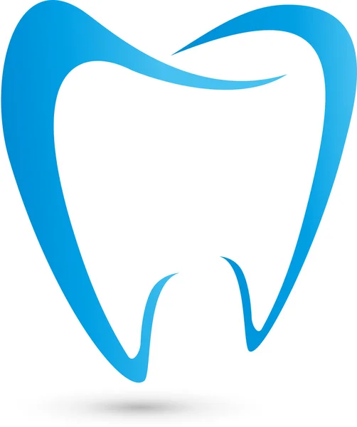 Logo, Zahnarzt, Zahn, diente — Archivo Imágenes Vectoriales