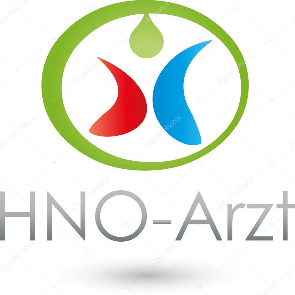 Hno Arzt Logo Arzt Arztpraxis Stock Vector C Waldemar Hoelzer