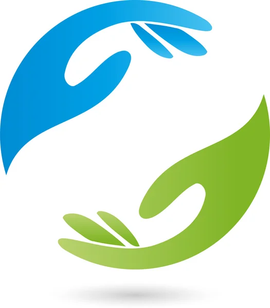 İki eli, Logo, Ergotherapie, Seelsorge