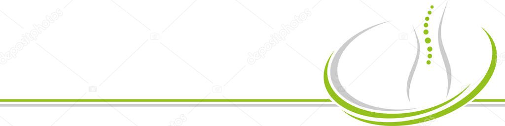 Body, hands, physiotherapy, orthopedics, background, logo